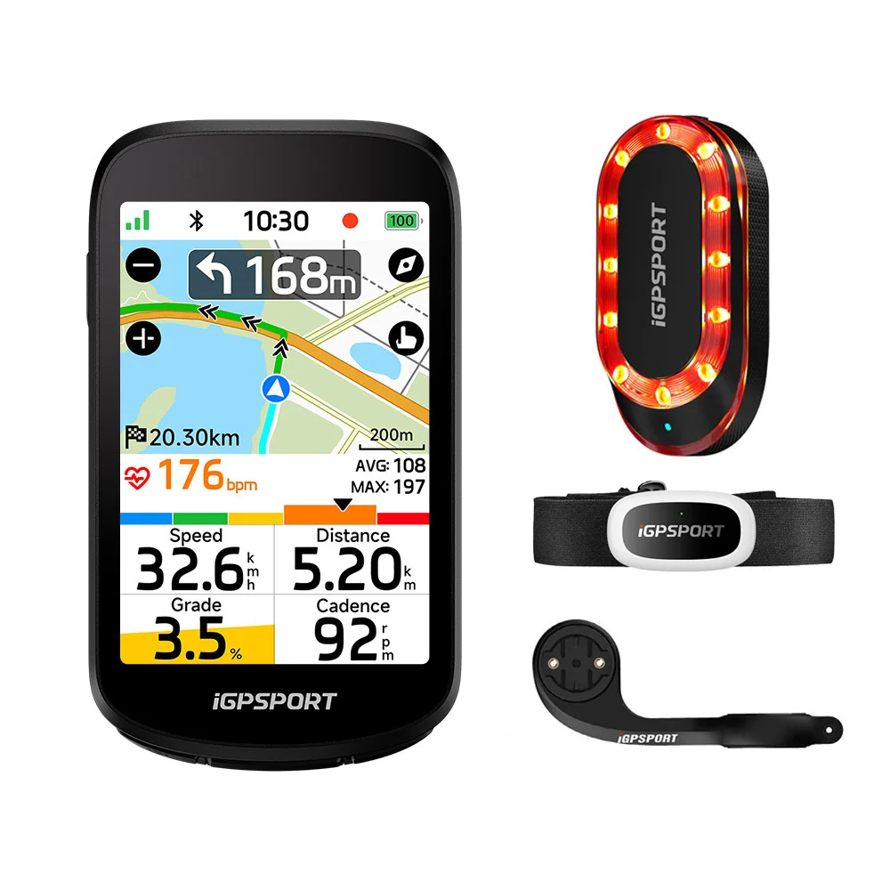 iGPSPORT BSC500 サイクルコンピューター GPSナビ搭載