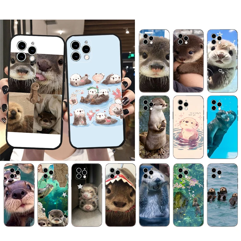 

Phone Case For iphone 17 Pro Max 17 Pro Air 16 15 14 13 Pro Max 15 16 Pro 15Plus otter