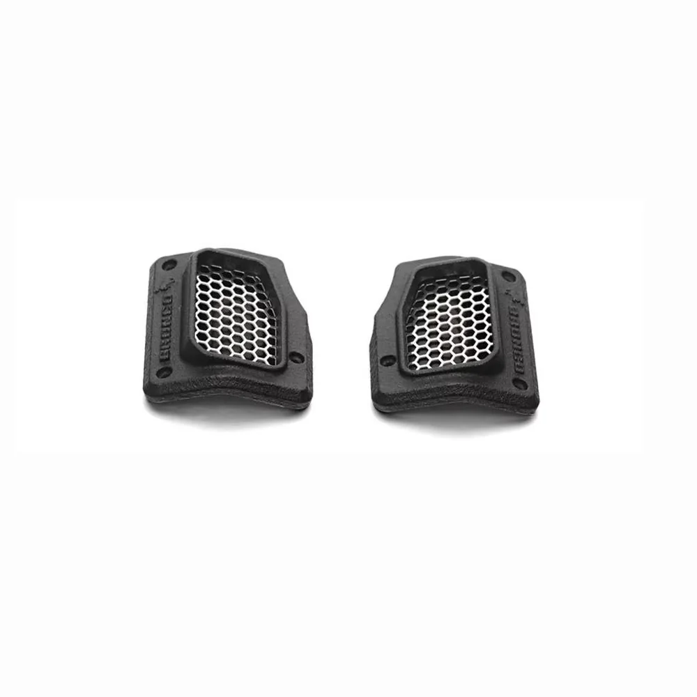 

Upgraded Parts Black Nylon With Logo Stereo Engine Hood Air Inlet For Trax/as Trx-4m 1/18 Bronco Trx4m Rc Crawler Car