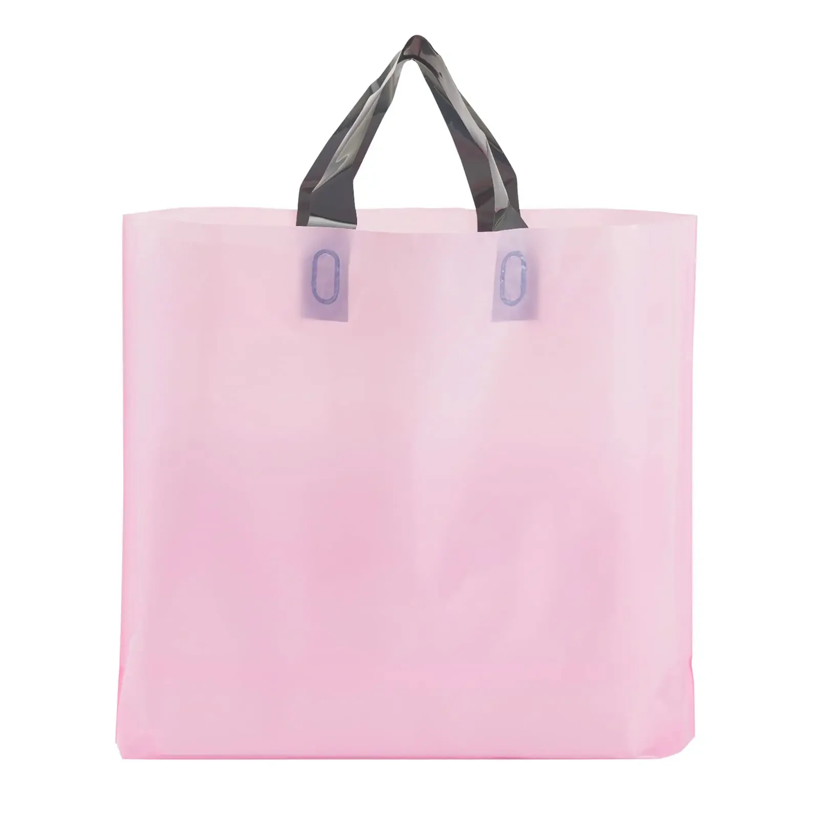 50PCS Colorful Plastic Shopping Bags, Merchandise Bags, Plastic Boutique Bags for Small Business