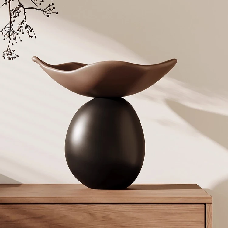 Medieval style, ornament, entrance cabinet key, desktop storage, fruit plate, high-end decoration, housewarming gift.