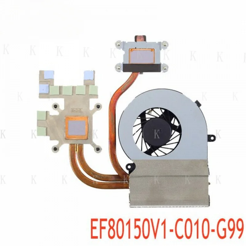 C   Original for TOSHIBA Qosmio X70 CPU COOLING FAN AND Heatsink MF80150V1-C010-G99