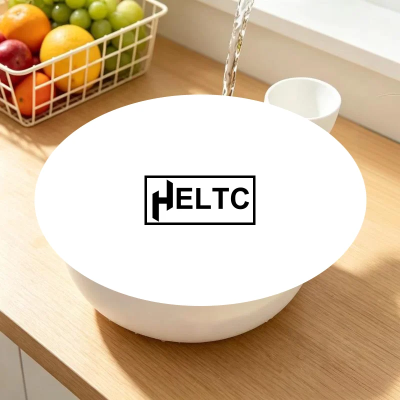 1PC Swirling Berry Washing Bowl, Self-Spinning Fruit & Vegetable Washer With Drain 360° Vortex Cleaning Kitchen Colander Tool