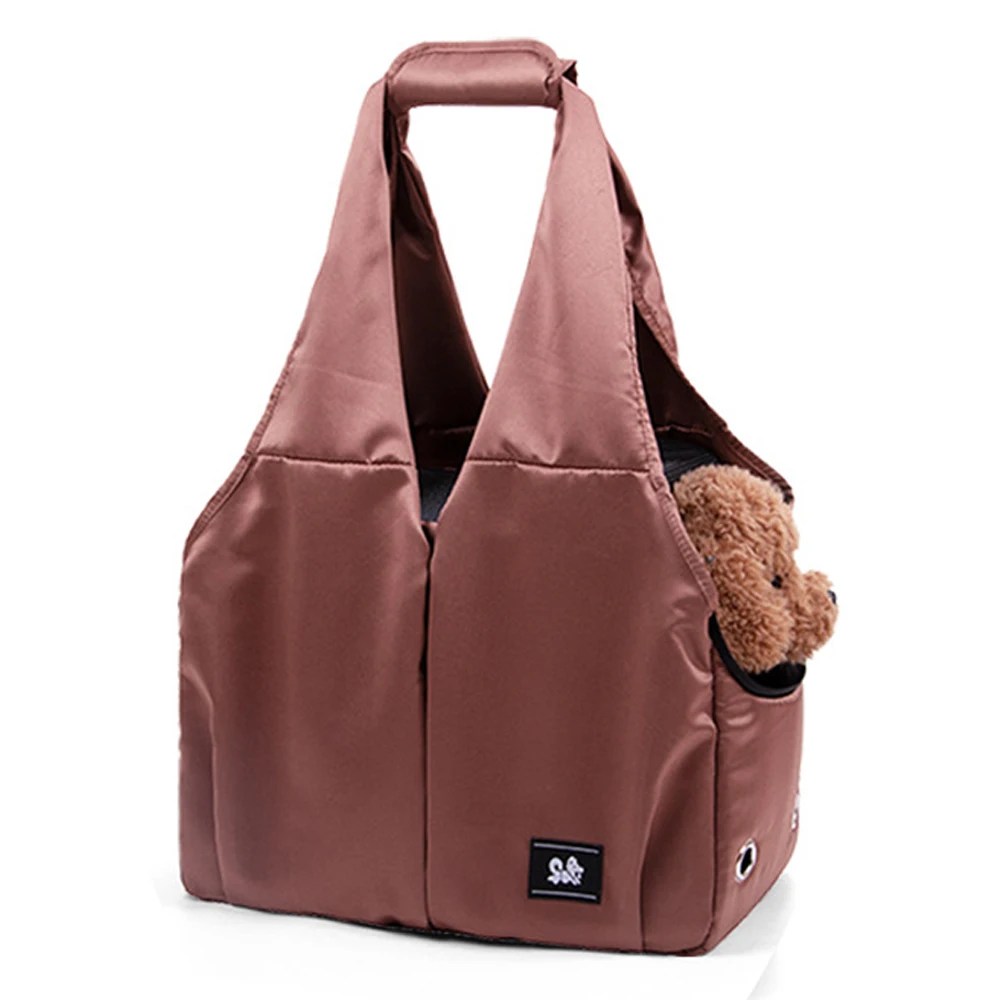 

New Puppy Dog Bag Portable Pet Carrier Bag Large Capacity Handbag Soft Handle Breathable Cat Carrier One-shoulder Bag