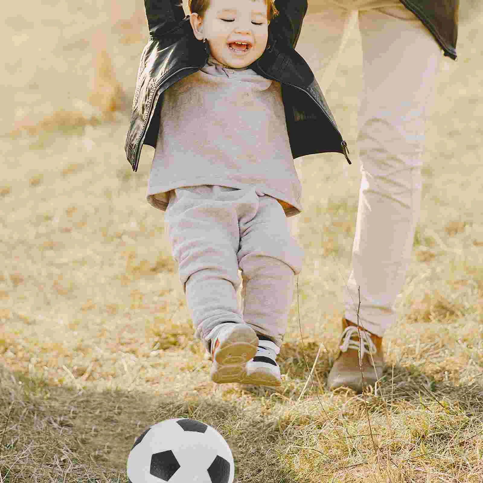 3-teiliges Ballanzug-Spielplatzspielzeug, leicht, springend, Mini für Kinder, Bälle, Sport, Outdoor, federnder Kickball