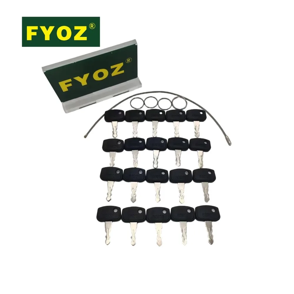 20PCS Ignition Key PL501-68920 For Kubota RTV500 RTV900 RTV B BX F GR ZD ZR Series Part