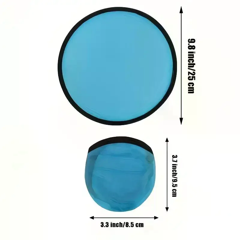 5/10Pcs Foldable Hand Fan Portable Pocket Sized Multifunctional Fan That Doubles As Flying Disc for Hiking Beach Trips