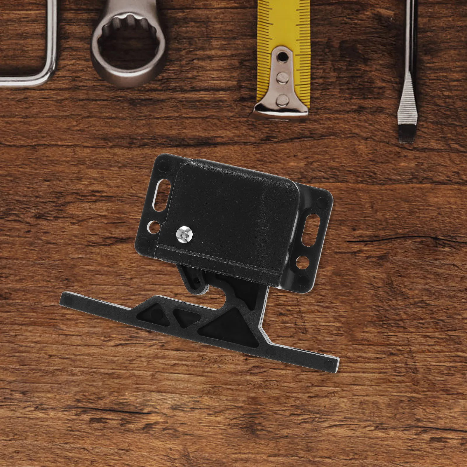 

2 Sets Grab Latch Cabinet Door Latches and Catches Cupboard Campervan Holder Abs Lock for Push to Open