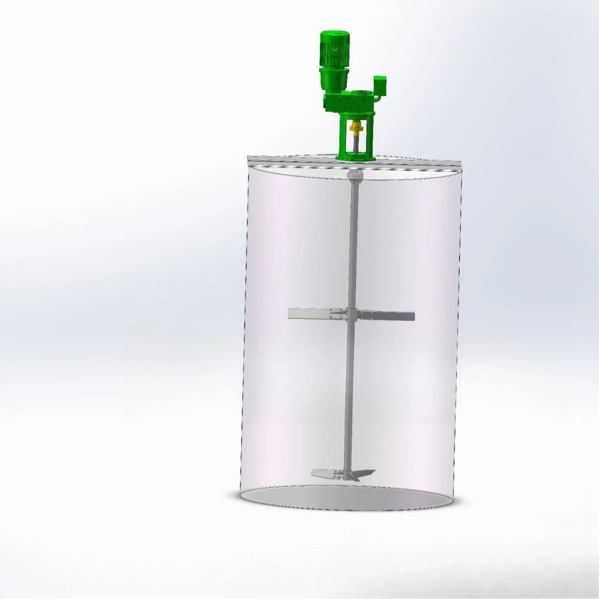 

Vertical sewage treatment mixer, top-entry mud mixer mixing equipment