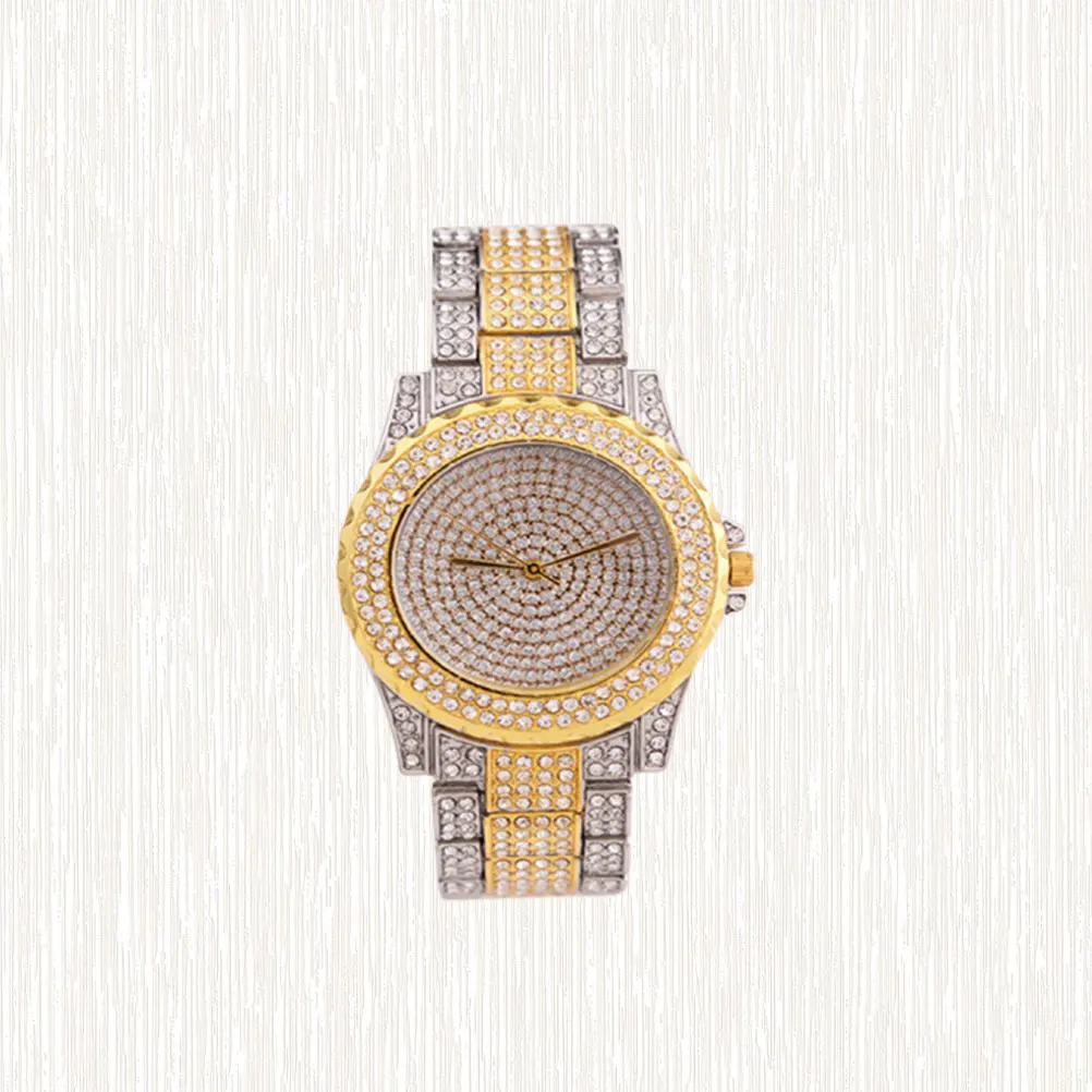 

1pc Steel Band Rhinestone Quartz Wristwatch For Women Stylish Elegant Durable Silver Watch Fashionable Bracelet Gift Birthday