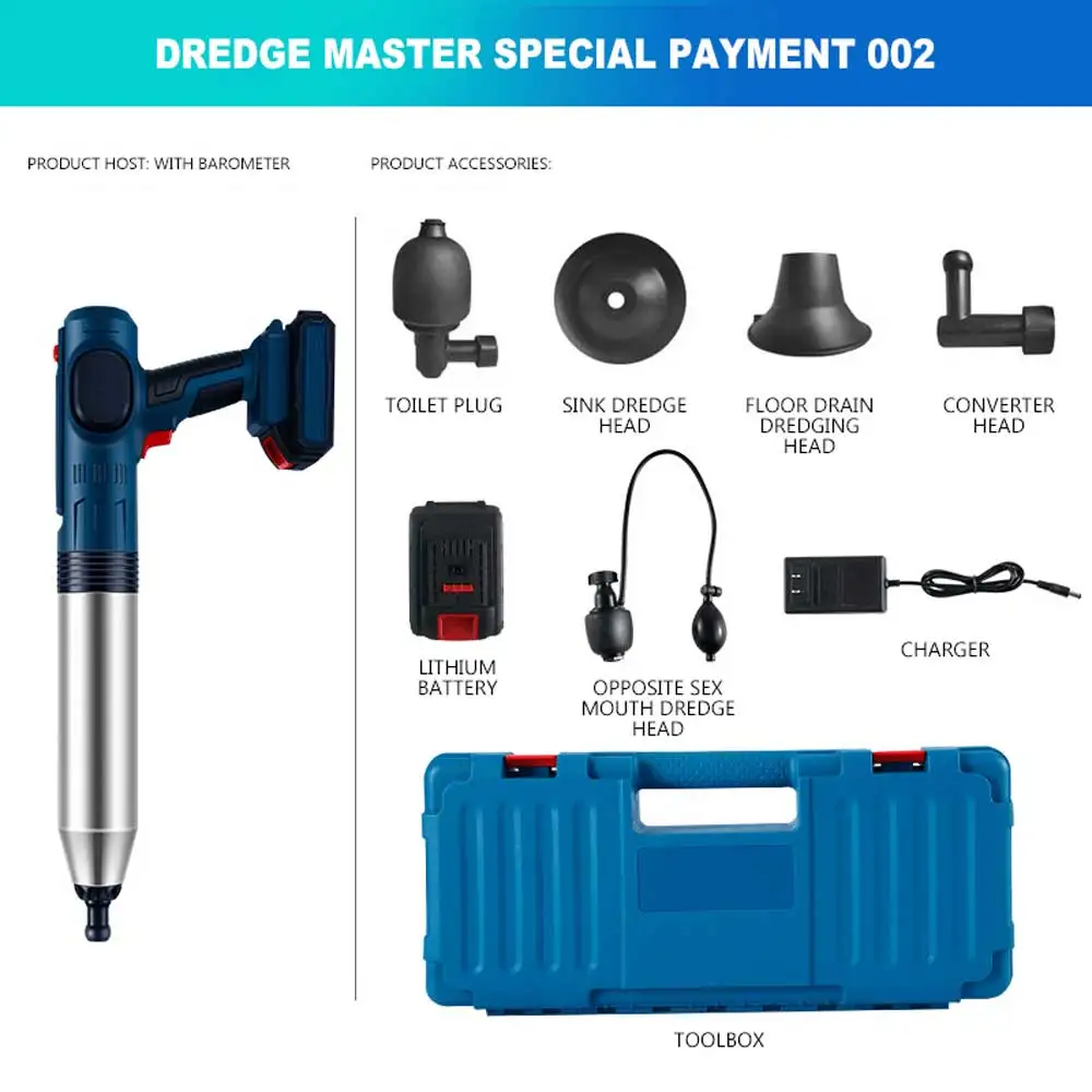 

Professional Sewage Drainage Toilet Universal Electric Dredging Machine Special Tools For Pipe Toilet Blockage