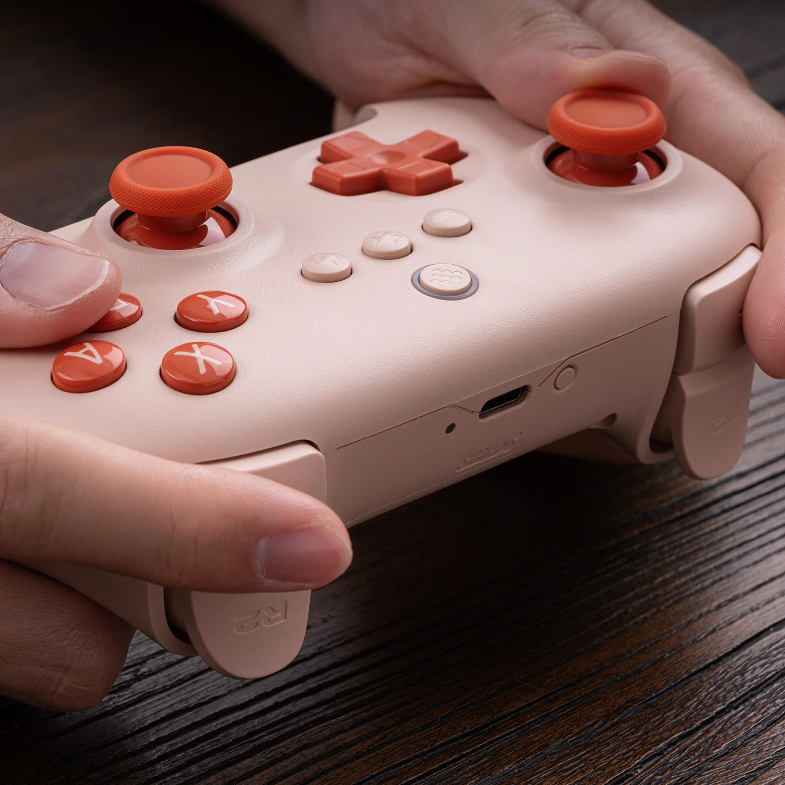 8BitDo-Ultimate C Bluetooth беспроводной джойстик ALPS, геймпад, проводной игровой контроллер для Nintendo Switch OLED Switch Lite PINK