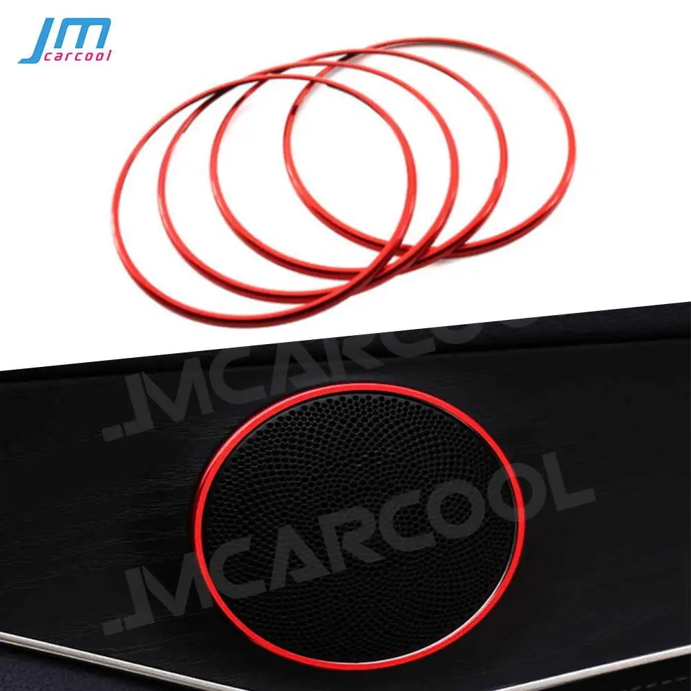 

ABS Material Door horn decoration ring for Mercedes Benz C Class GLC Class E Class W205 X253 W213 Auto Car Styling