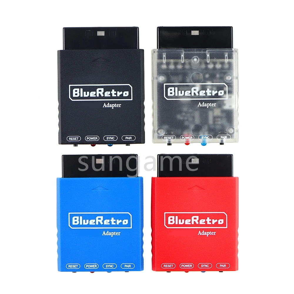 Convertitore adattatore compatibile Bluetooth per gamepad wireless da 1 set per console di gioco PS1/PS2