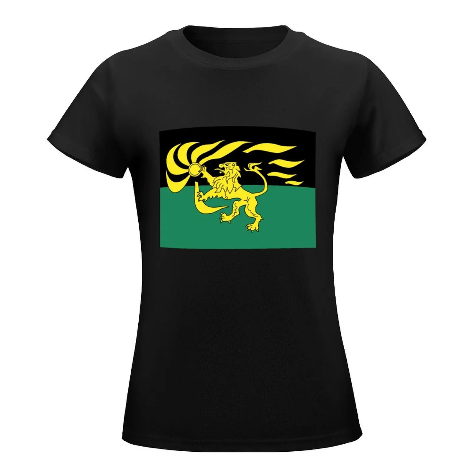 Zamunda Vlag T-Shirt T-Shirt Blouse Grappige Witte T-Shirt Jurk Voor Vrouwen Sexy