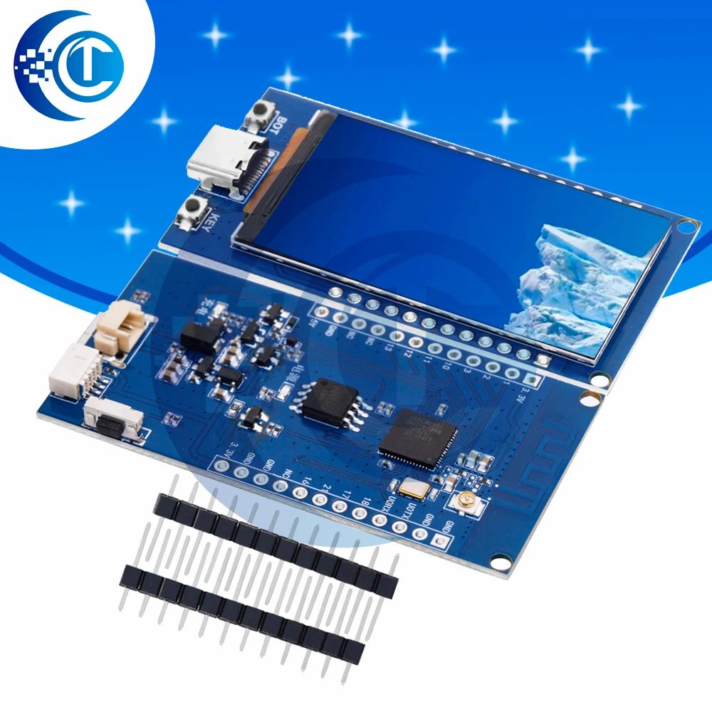 Scheda di sviluppo LCD ESP32-S3 da 1,9 pollici (driver ST7789)): WiFi + Bluetooth 5.0 – Risoluzione 170×320