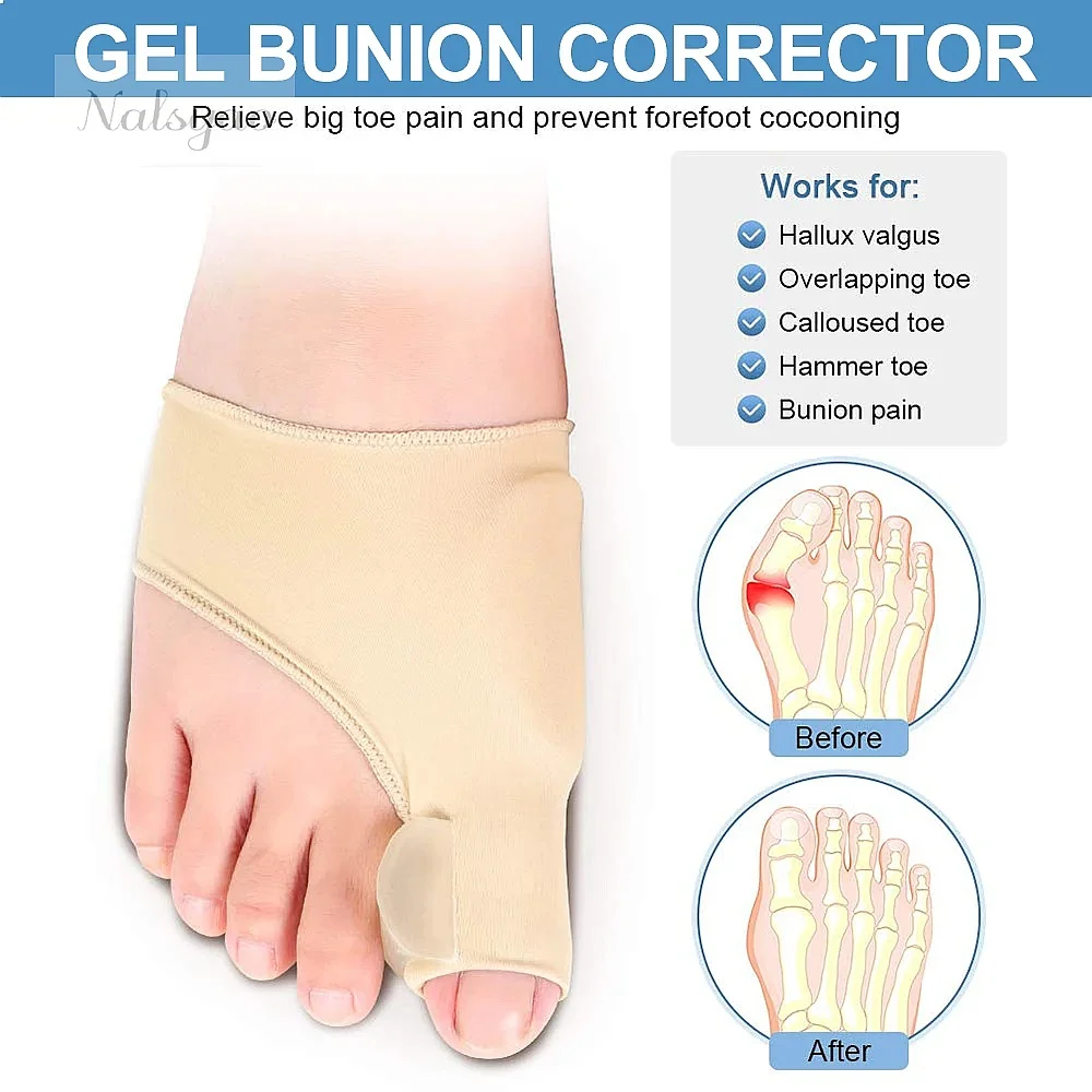Bunion Corrector for Women Toe Separator Halux Valgus Corrector Foot Finger Separators Pain Relief Straightener