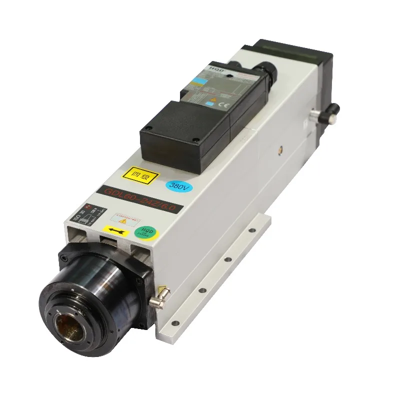 Air Cooling 6Kw ISO30 High Speed ATC Spindle Motor for Cnc Woodworking Machine GDL60-24Z/6.0