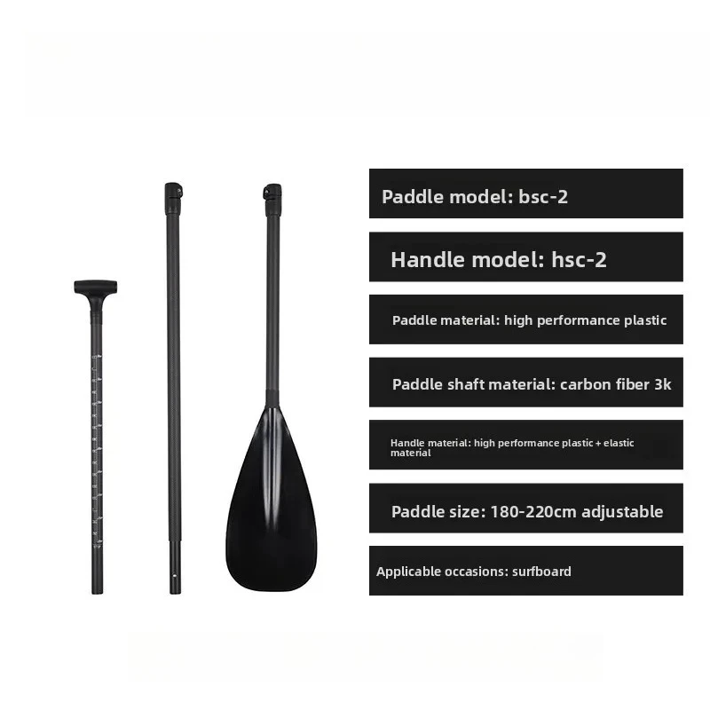 Carbon Fiber Hydrofoil Wing Paddle Rudder SUP Removable Lightweight Surfing Board Accessory Durable Portable Water