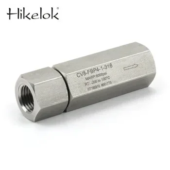 

Тип Parker 1/4 дюйма, 300000 фунтов на квадратный дюйм, обратный клапан из нержавеющей стали сверхвысокого давления, одноходовой клапан, обратный клапан