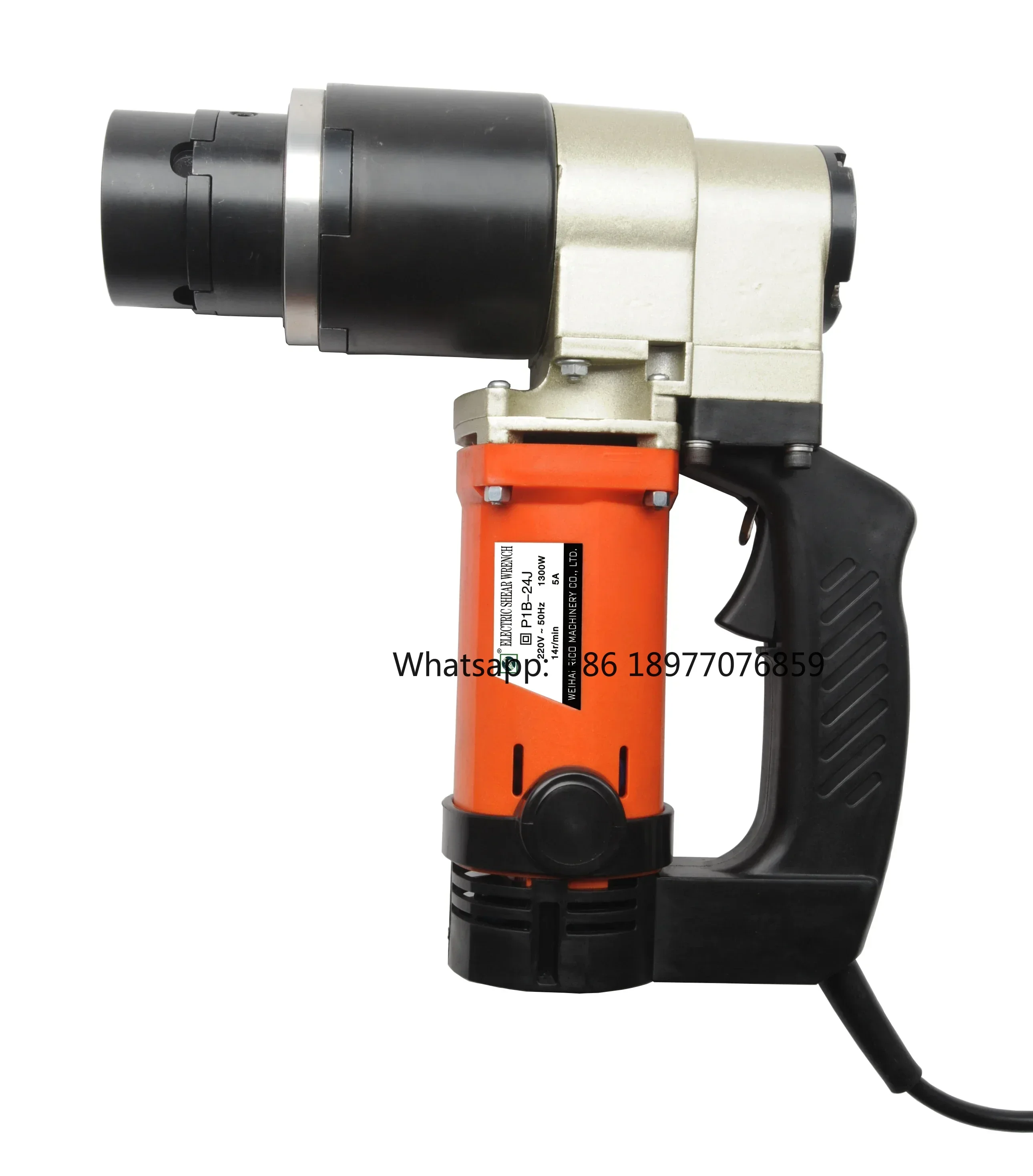 Electric Shear Wrench Shear Bolts Tightening Wrench for Steel Structure Construction Manual Tool