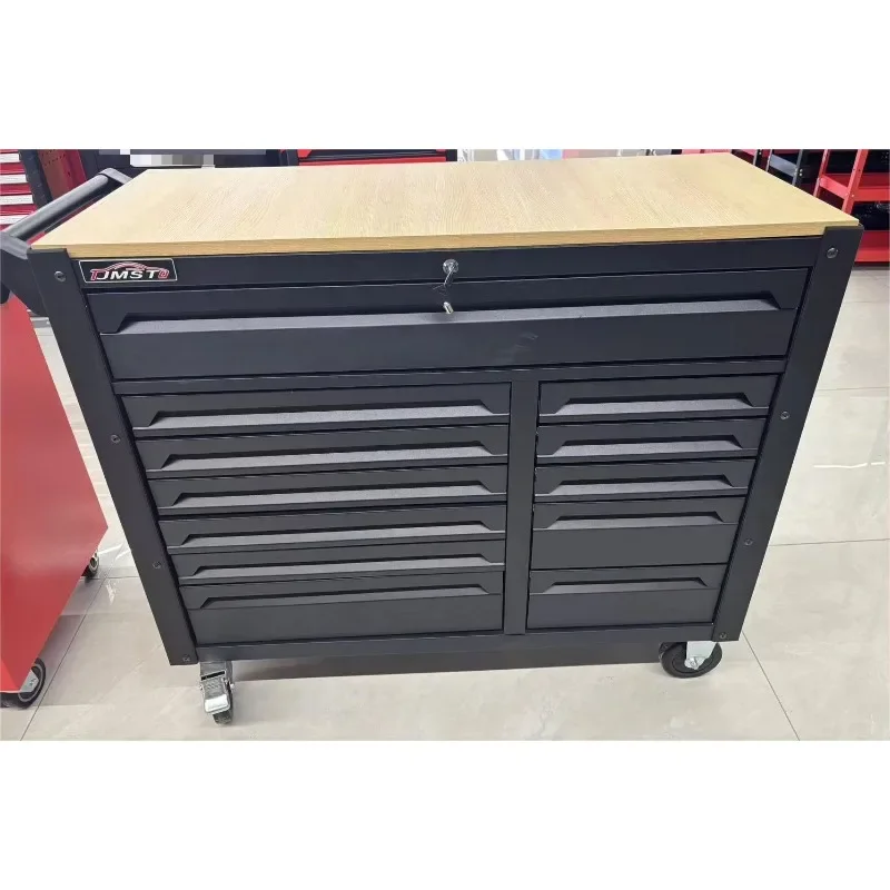 

Professional Auto Repair Tool Cabinet Chest 12 Drawers Metal Steel Toolbox CE 2024 Workshop Storage With 490 Pcs Tool Set OEM