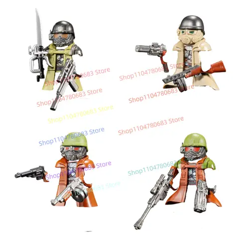 New MOC Minifigure Military Cavalry Special Soldier Toy Model Ornaments, Holiday Gifts