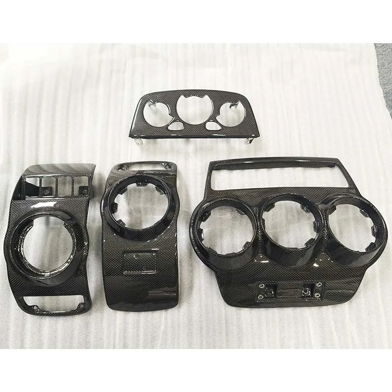 

Real Carbon Replace Dash Console Vent Panel Cover Kit For Ferrari F430 2005-09