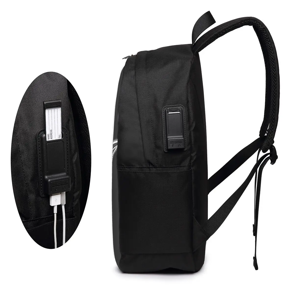 Morgan Motor Car Company Backpack Travel Notebook Bag Computer College Student School Bag Laptop Shoulder Bags for Men Women view 4