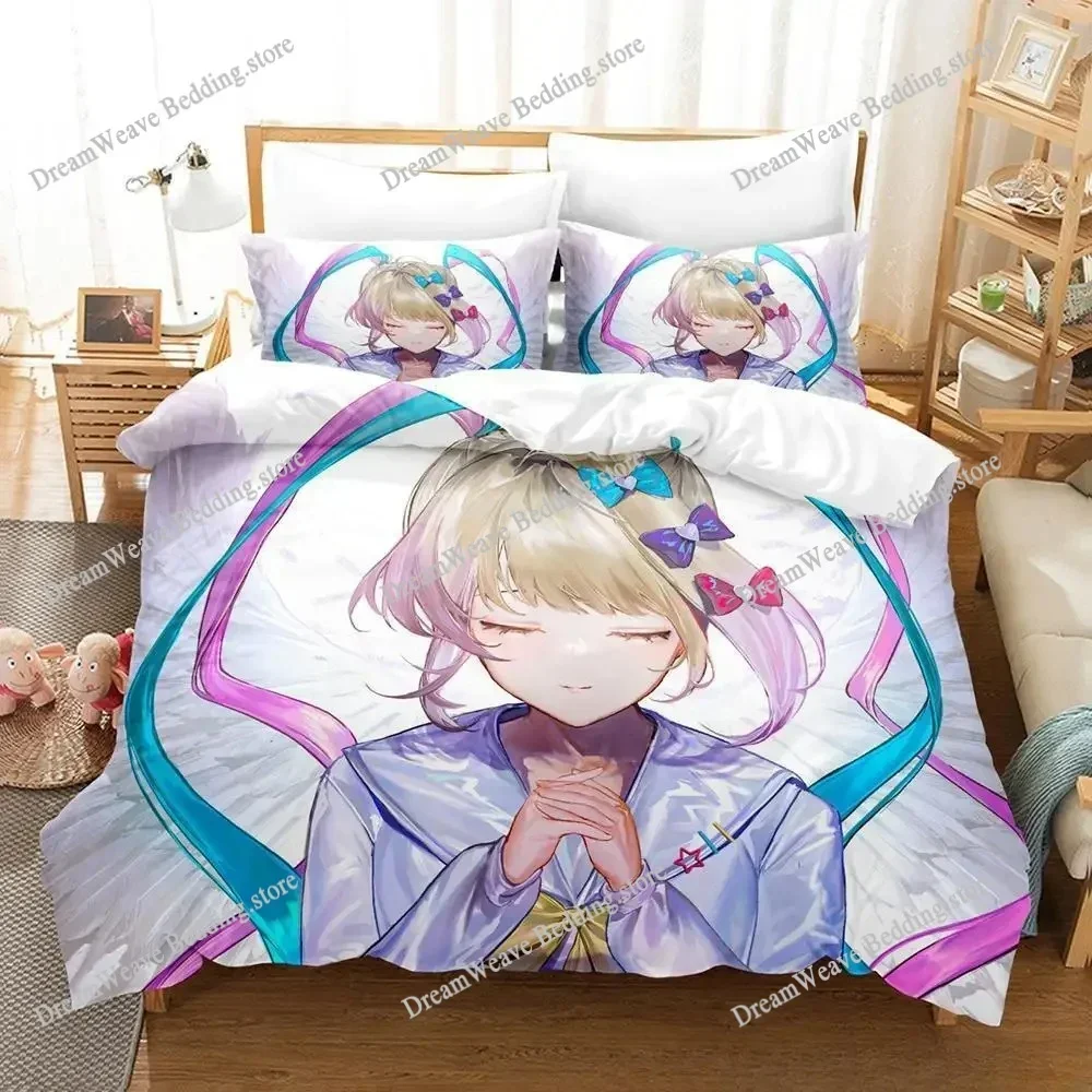 NEEDY GIRL OVERDOSE Cartoon Poster Sheets Quilt Covers Bedding Dormitory Sheets Bedding Set Soft Warm Bedding Set Luxury Gift592