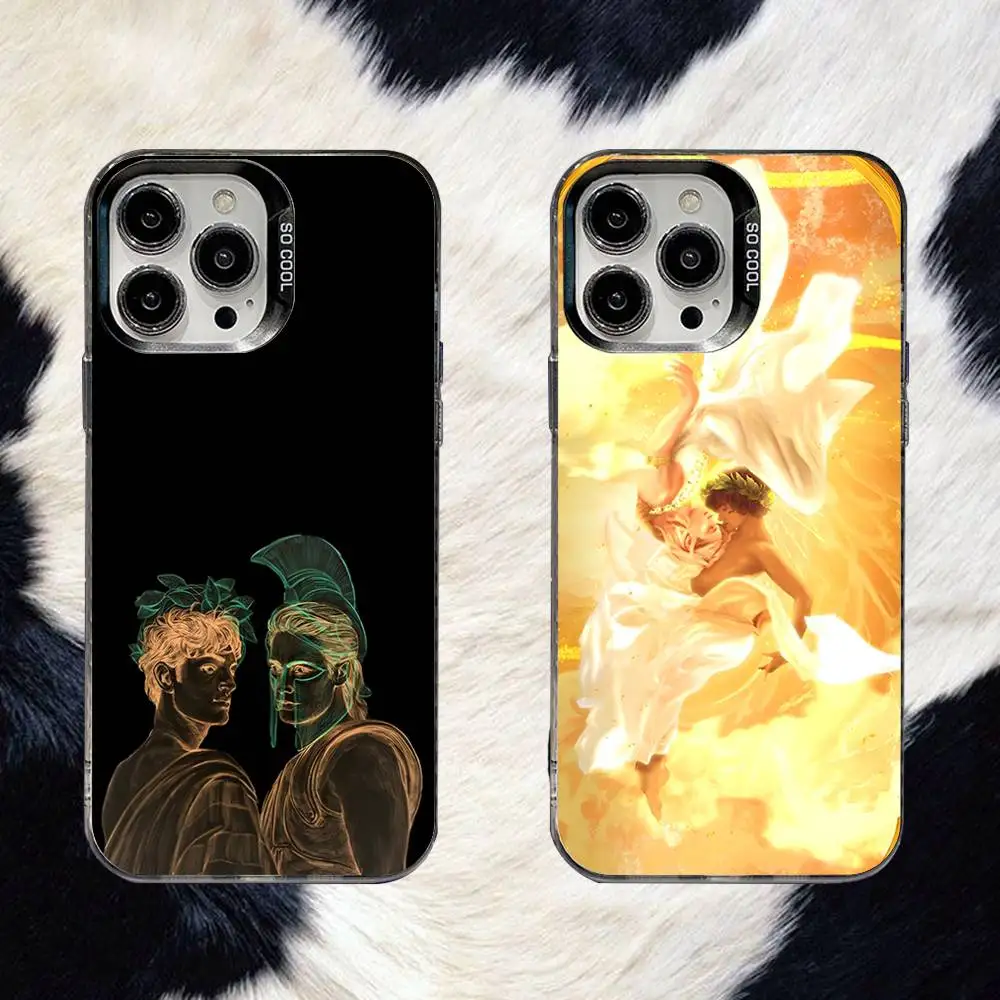 

The Song of Achilles Phone Case For iPhone 16,15,14,13,12,11,8,7,Pro,Max,Plus,Mini,XS,SE Anti Fall Black Matte Hard