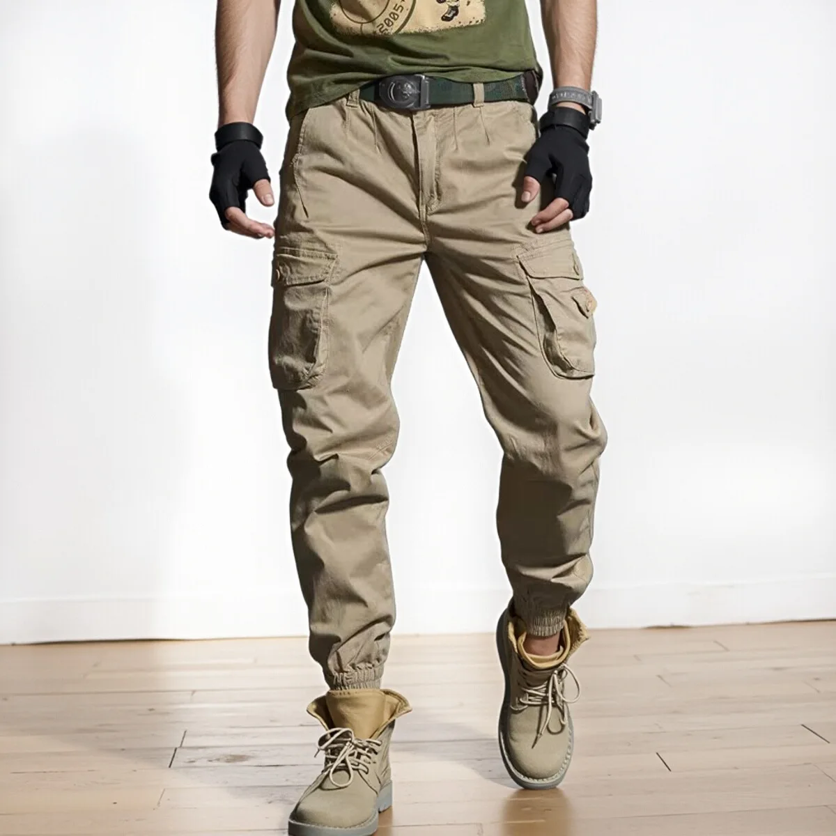 

Новые мужские камуфляжные рабочие брюки для активного отдыха, модные повседневные брюки с множеством карманов для походов и активного отдыха на природе