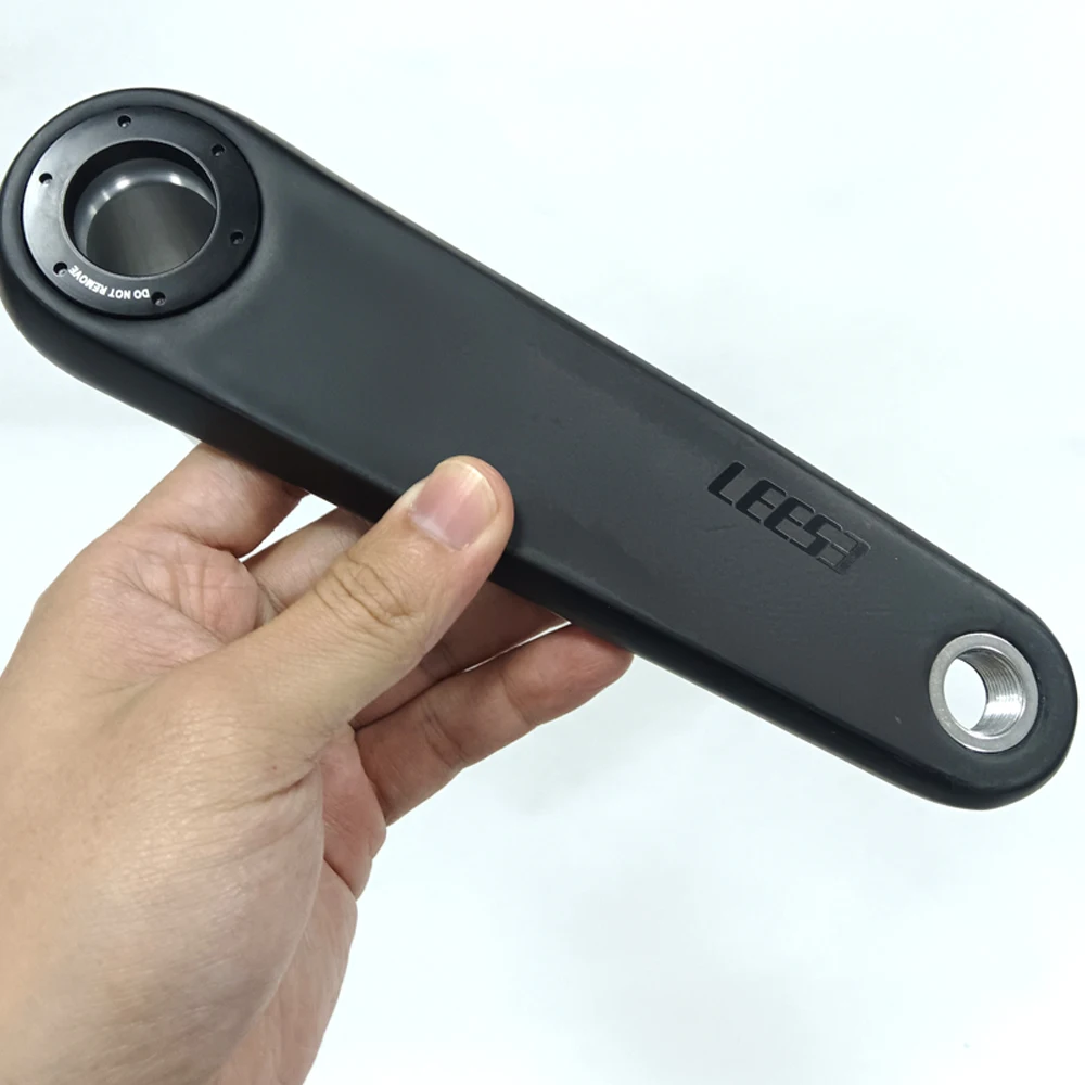 310g! 2026 NEW LEESE Carbon Fiber Crank Road Bike Bicycle Crankset 165/170mm,DUB Spindle,Ultra Light Bicycle Cranksets