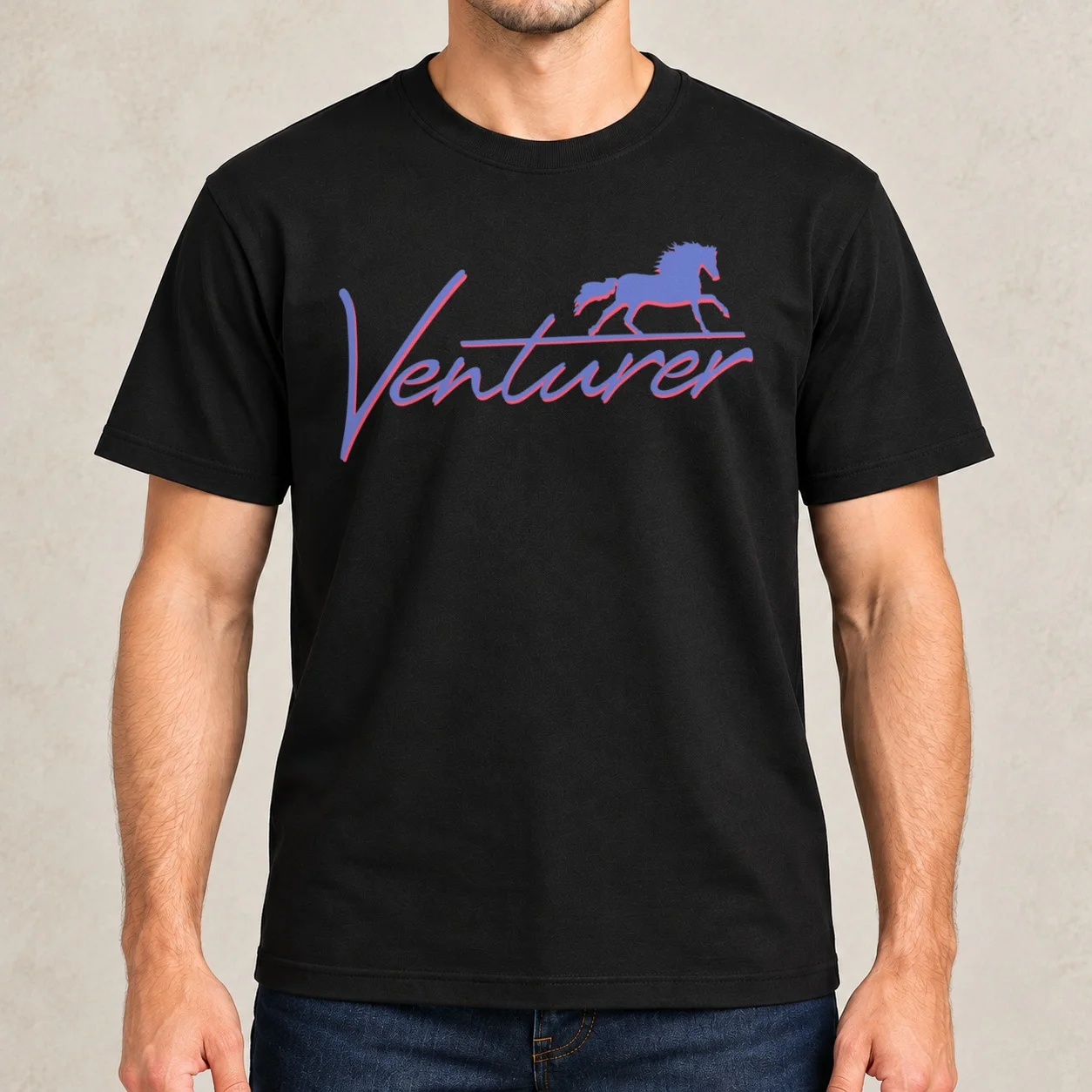 Rivals Logo TV Series Venturer Rupert Campbell-Black Logo Merch T-Shirt man graphic t shirt man t shirts graphic T-Shirt