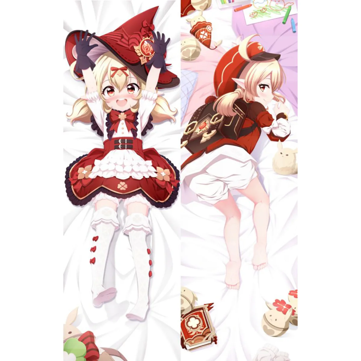 

Dakimakura anime Urawa Hanako Blue Archive LarGame Genshin ge Breasts Double-sided Print Life-size body pillows cover Decoration