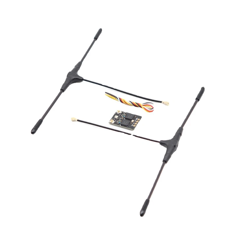 ELRS 915Mhz Dual Antenna Diversity Receiver Gemini Mode For FPV, SUPER-D Traversing Machine Long Distance Connectivity