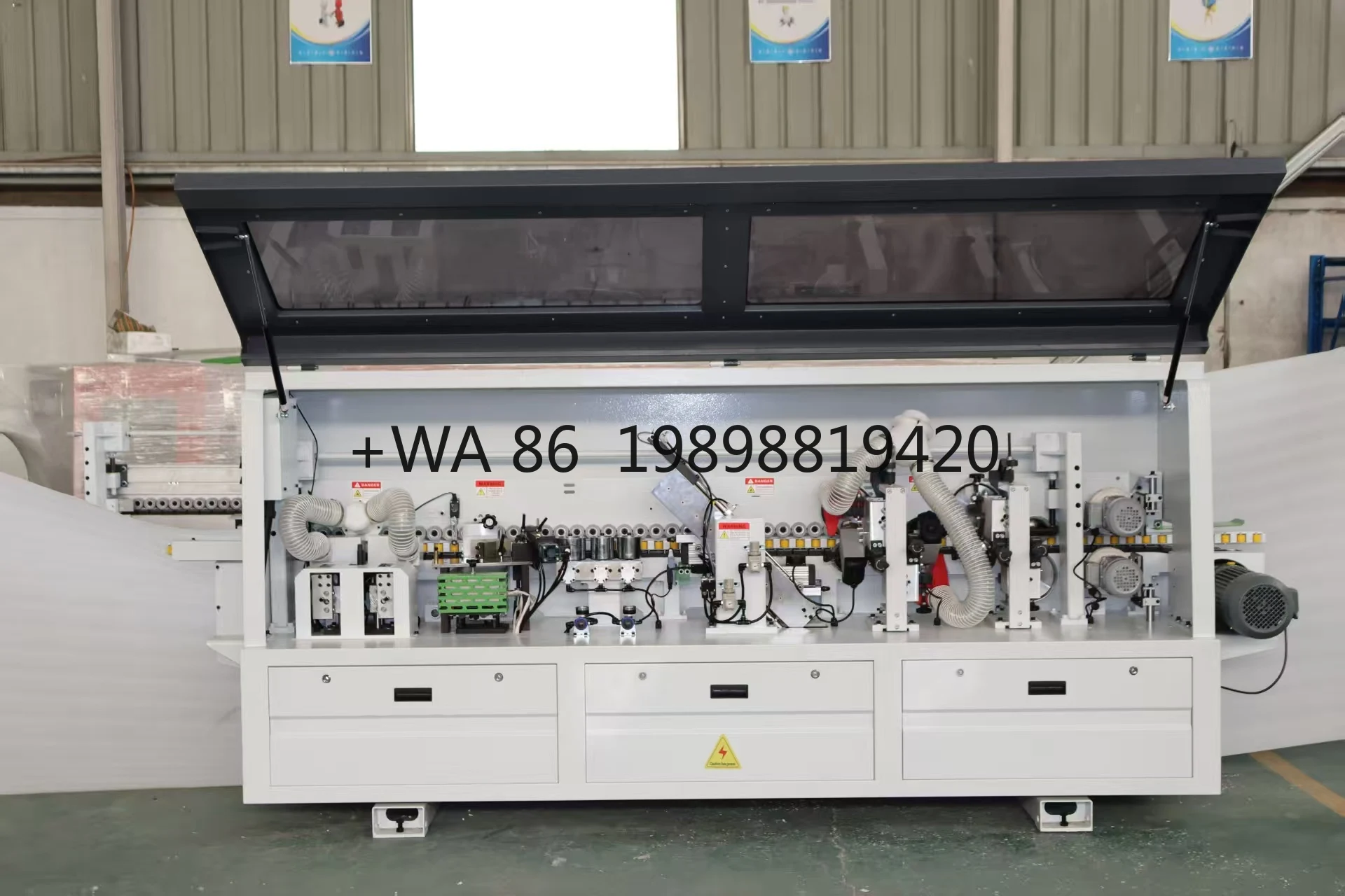 Plywood Edge Banding Machine Automatic for Furniture High Quality  Edge Bending Machine Automatic Pre-milling PVC MDF