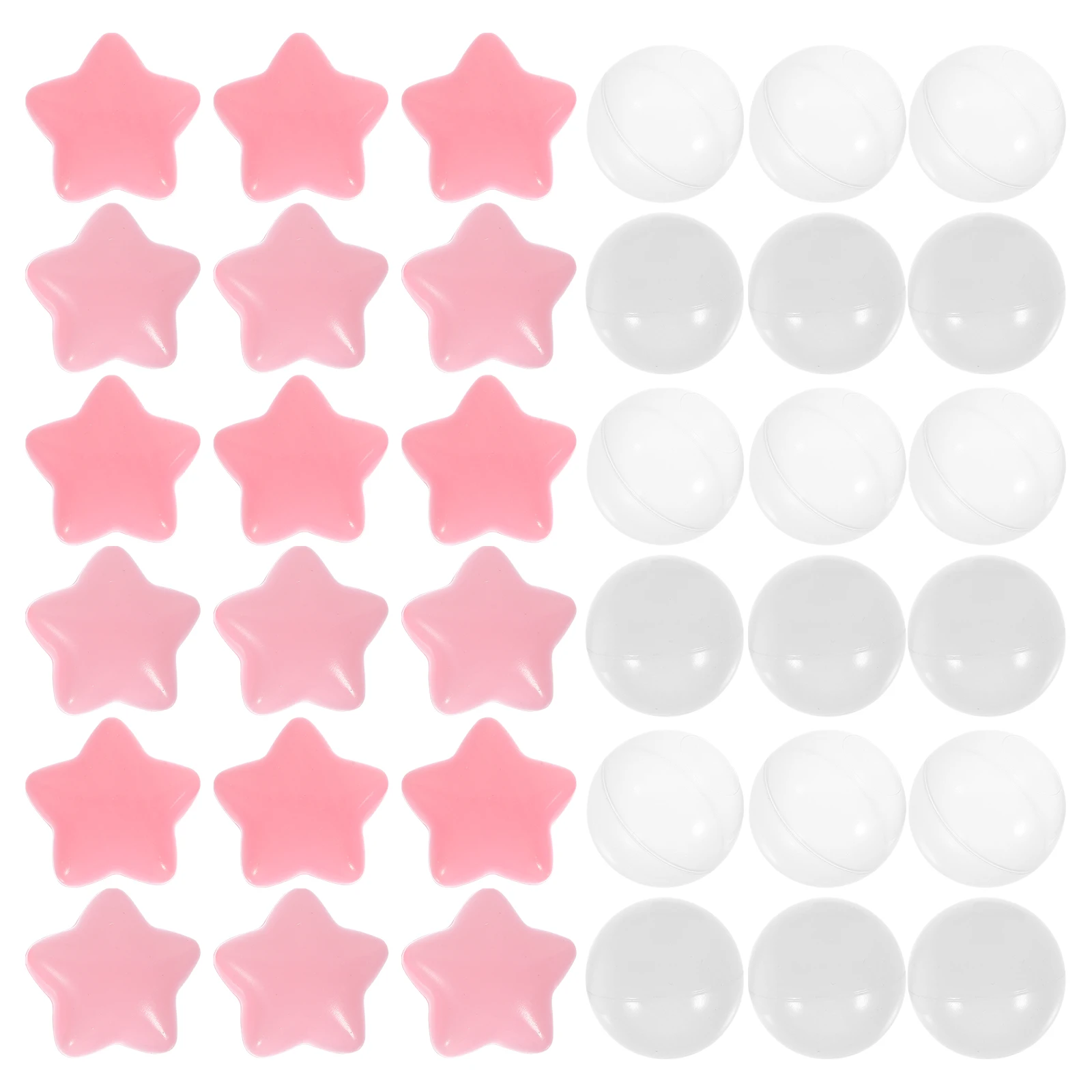 

100Pcs Star Shape Ocean Balls Resistant Plastic for Ball Pit Pool Tent Trampoline Room Kids Play Area Decorative Game