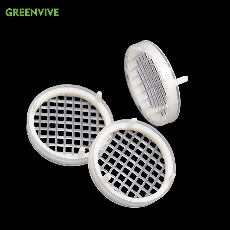 

5PCS Plastic Push-In Queen Marking Cage for Queen Rearing Beekeeping Marking Catcher Bee Mark Cage Beekeeping Tools