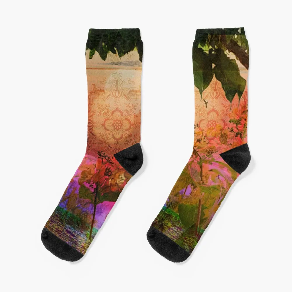 

Tiles Socks snow Run luxe Men's Socks Women's