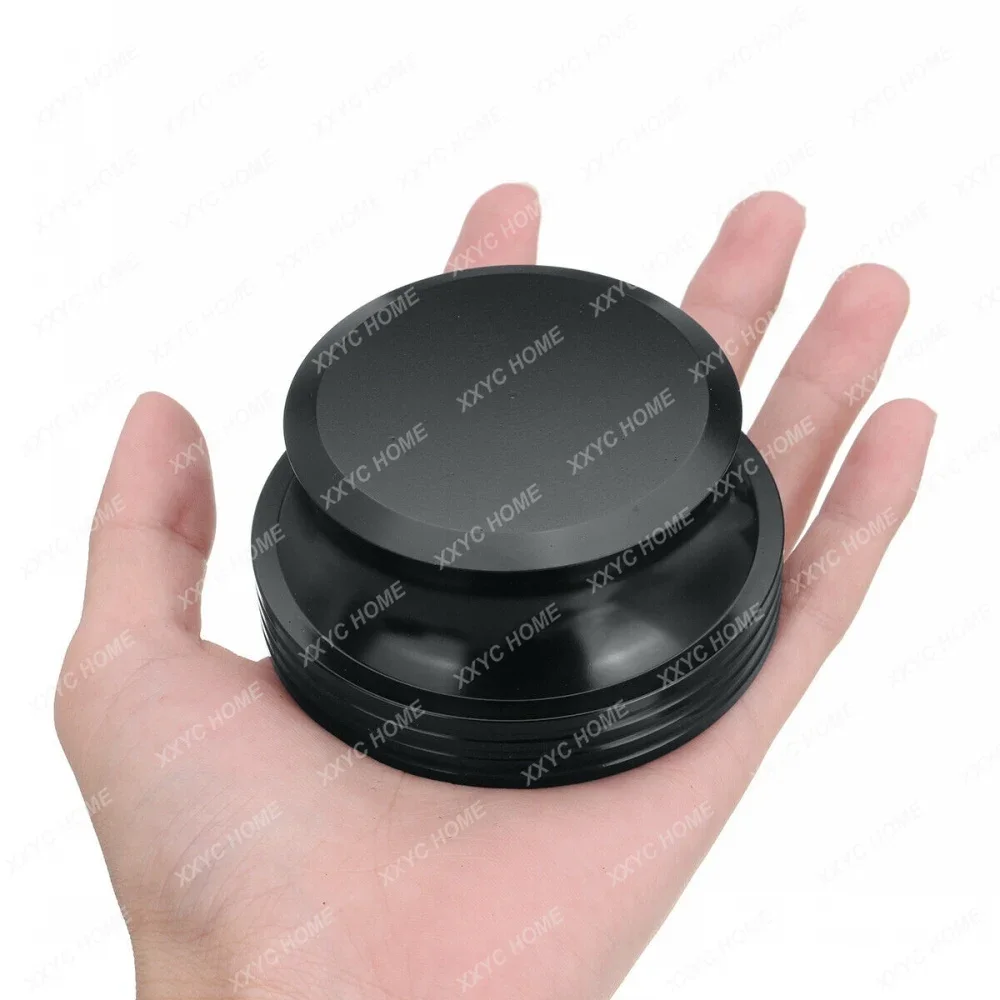 Record Turntables Weight Stabilizer LP Vinyl Black Clamp Aluminum Metal Player Accessories