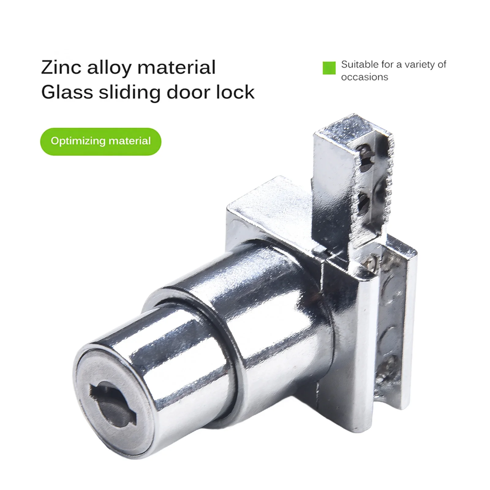 Brand New Hot Sale Office Glass Lock Door Lock Reptile Vivarium Terrarium Showcase Sliding Zinc Alloy 2pcs Key