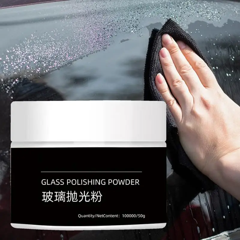 

Car Glass Polishing Powder 50g Window Windscreen Windshield Scratch Remover Repair Tool Auto Mirrors Nano Polishing Compound