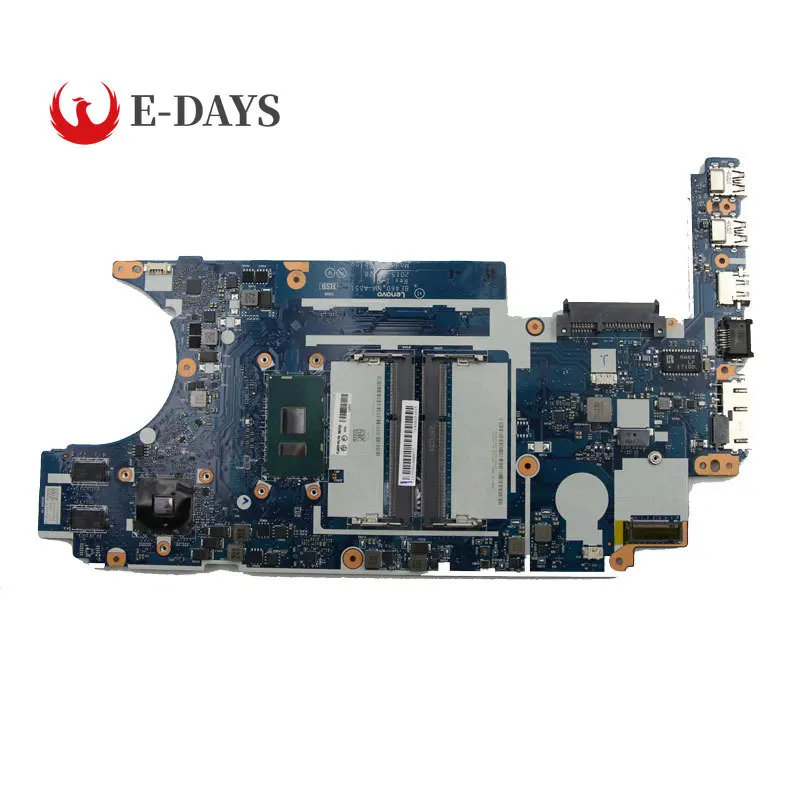 

For Lenovo ThinkPad E465 14.0 Inch Laptop Motherboards NM-A621 Mainboard CPU A6-8500P A10-8700P GPU R5 R6 2G Fully Test