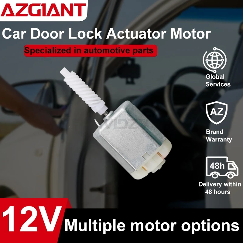 

FC-280PT-20150 Azgiant High-strength Metal Housing Car Central Door Lock Motor DC 12V For Honda CR-V MK1/Civic HB CUP Auto Parts
