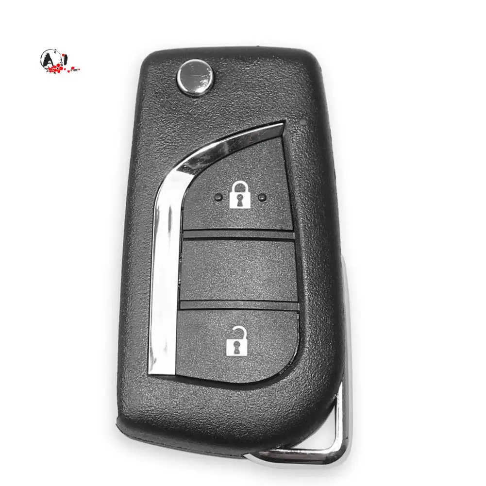 

A10E-For Xhorse XKTO01EN Universal Wire Remote Key Fob 2 Buttons For Toyota Type For VVDI Key Accessory Part