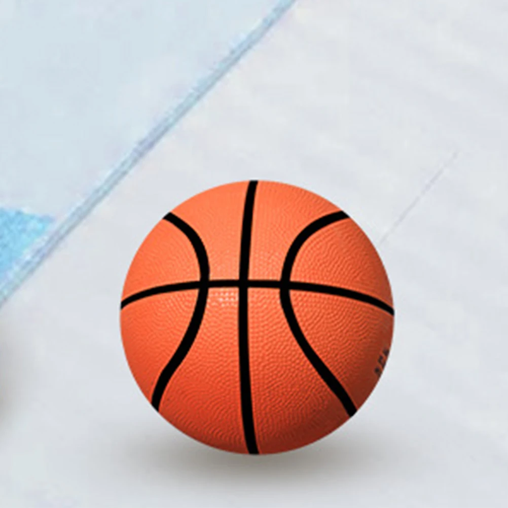 

2 Pcs Kids Toys Mini Basketball Inflatable Sport Game Household Toddler Sports Basketballs Child