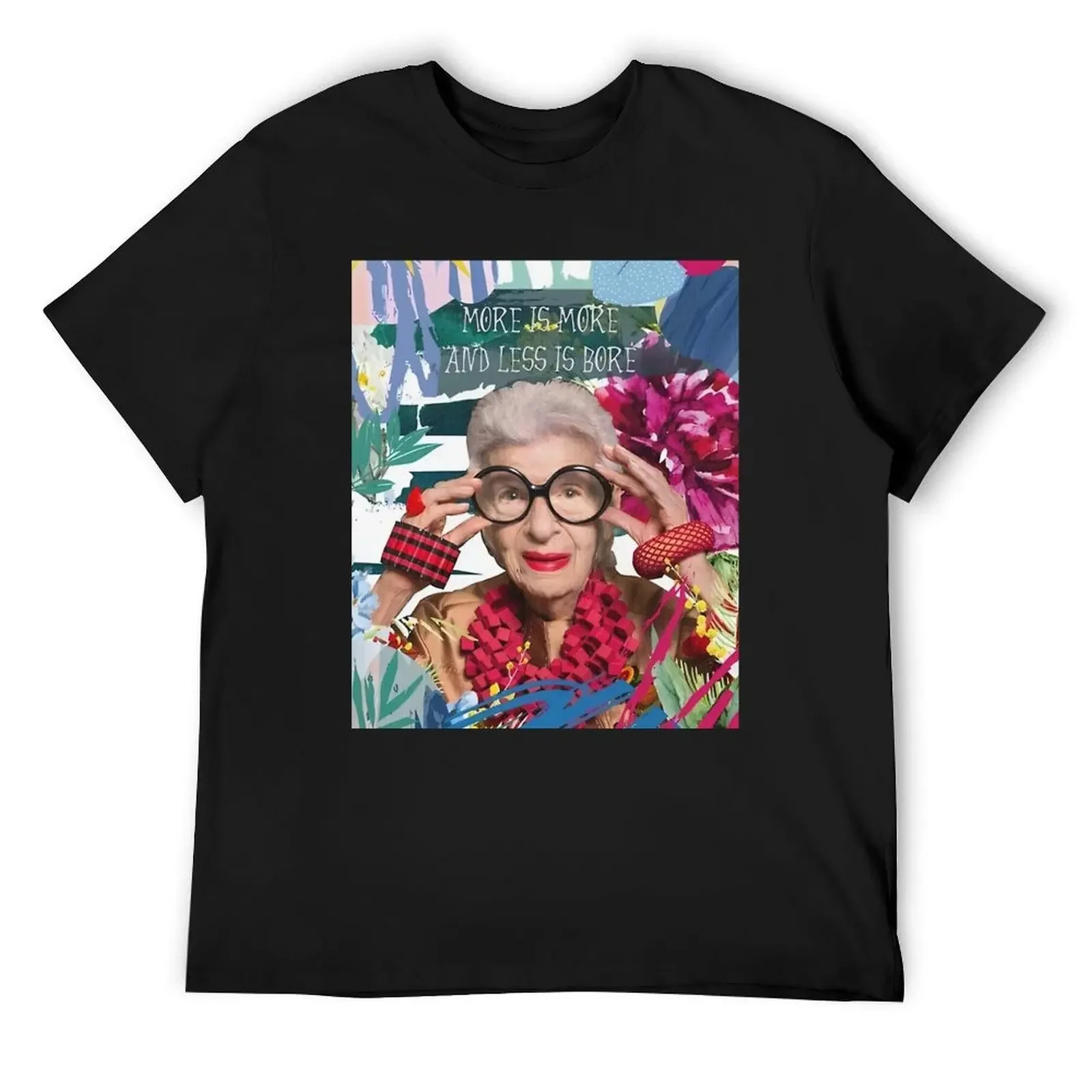 Iris Apfel T-Shirt vintage clothes aesthetic clothes basketball graphic tees men graphic t shirts