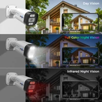 Hiseeu POE 5MP 8MP 4K IP Camera Color Night Vision Face Detection Waterproof H.265 Home Security Surveillance CCTV Cameras 2