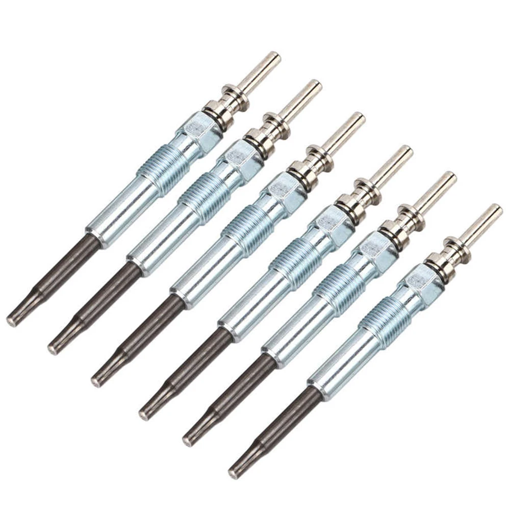 Diesel Glow Plugs for BMW E90 E91 325d 330d 335d Heater Plug Engine Replacement Parts 6Pcs 12237786869 0250402002